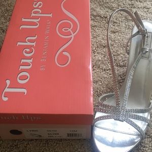 Silver Fancy Heels